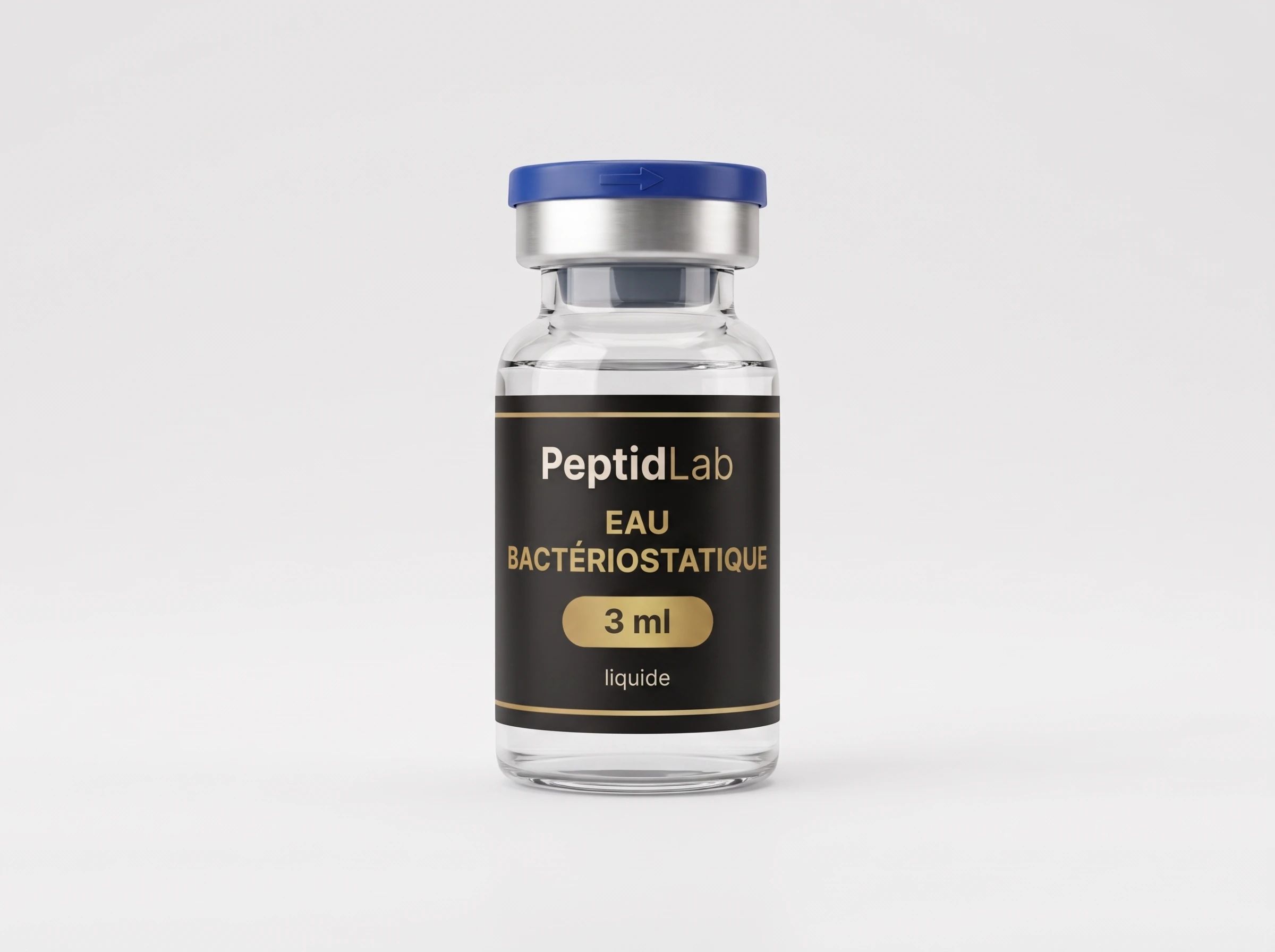 Bacteriostatic water — 3 mL bottle