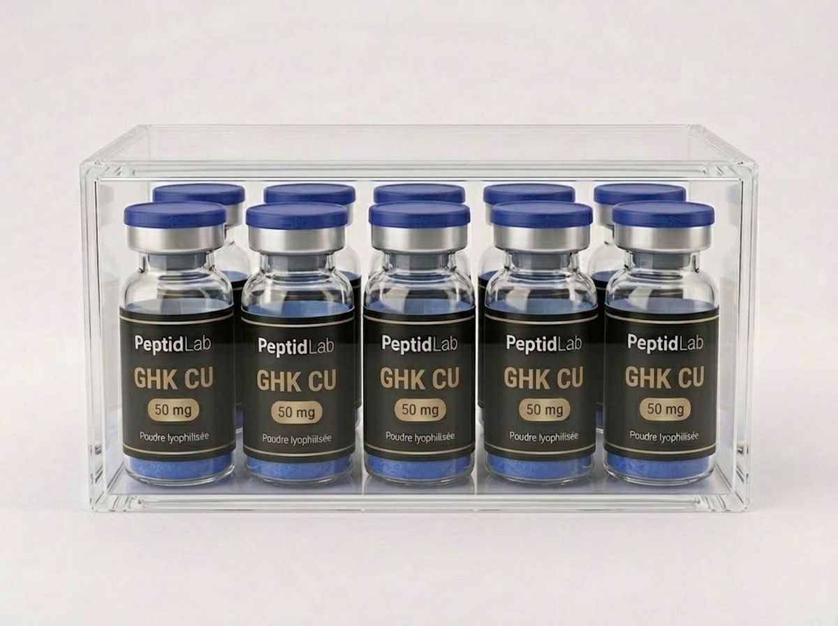 GHK-Cu — Boîte de 10 fioles 50 mg